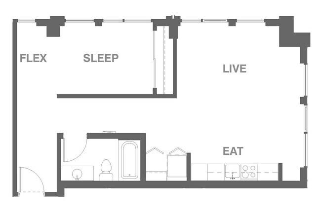 Floorplan - Walton Lofts