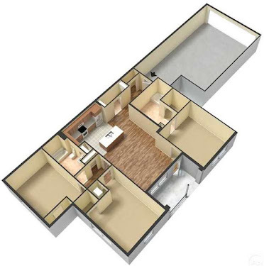 Floorplan - Meridian Park Apartments