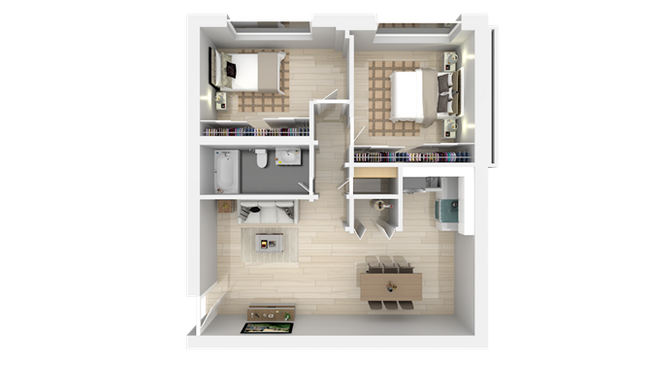 Floorplan - Trailhead Apartments at Tam Junction