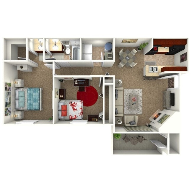 Floorplan - The Villages of Bent Tree Apartments