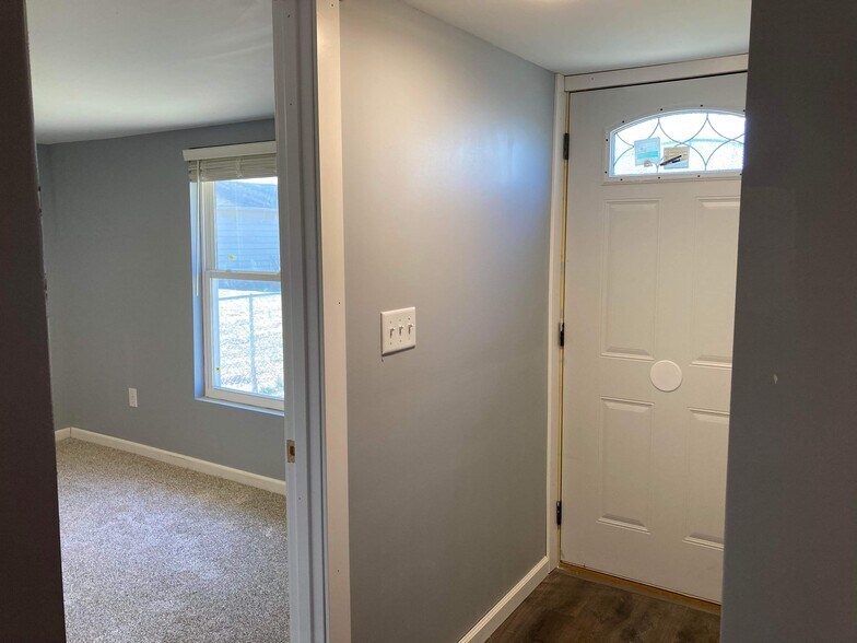 back door and main floor bedroom - 812 Marion Ave