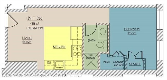 Floorplan - Old Towne Flats