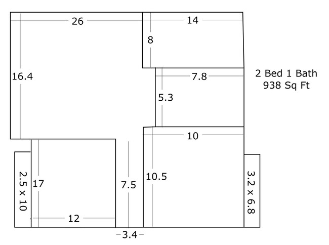 Floorplan - Riverbend Apartments