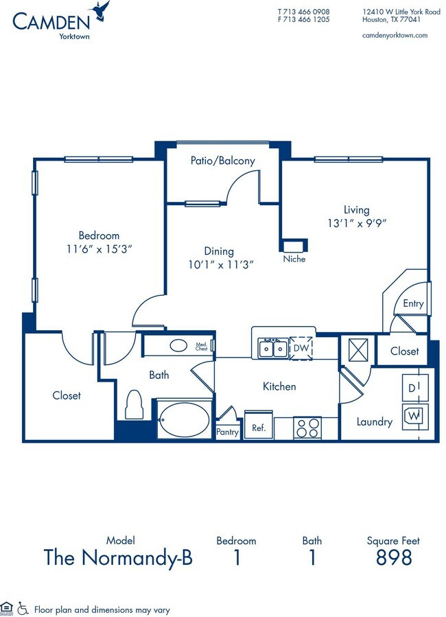 Floorplan - Camden Yorktown