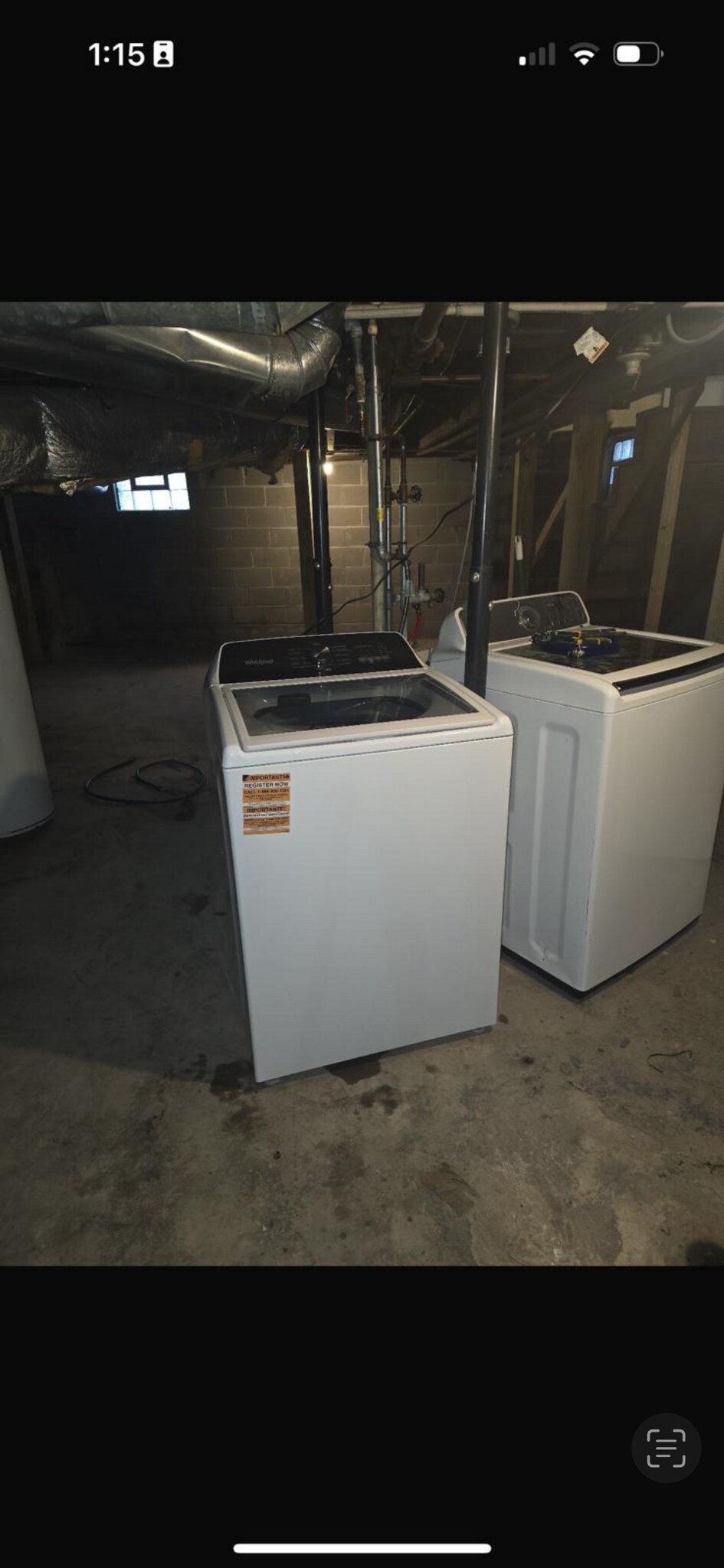 New Whirlpool Washer - 217 W Mitchell St