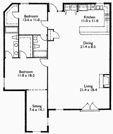 2BR/2BA - Sutton Station