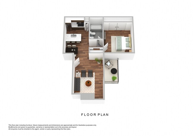 Floorplan - Ninety-Nine44 on Walnut