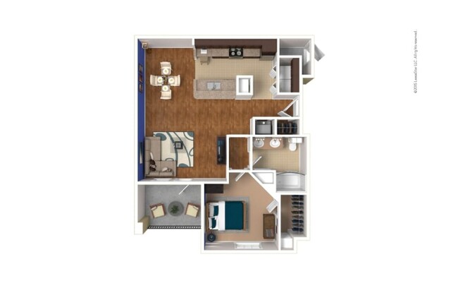 Floorplan - Cortland Fossil Creek