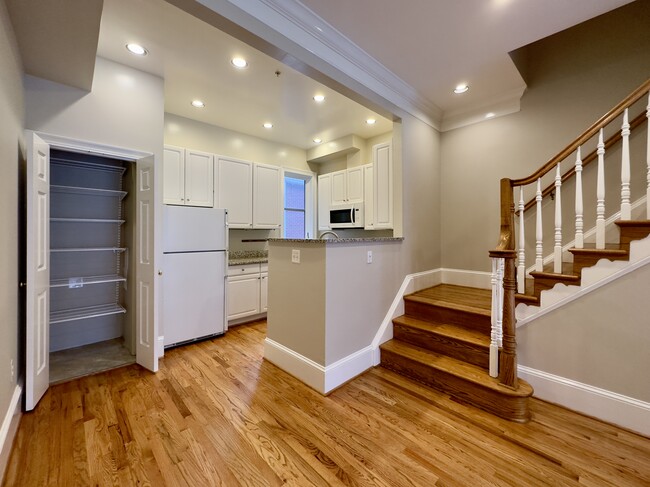 Kitchen with large pantry and great cabinet space - 2529 K St NW