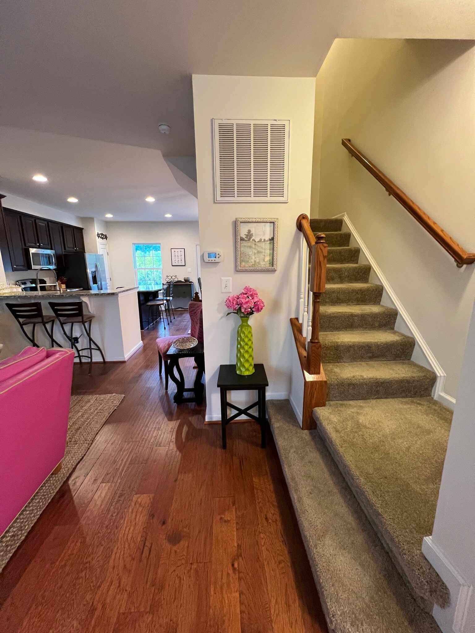 Stairs to second level - 2172 Whispering Hollow Ln