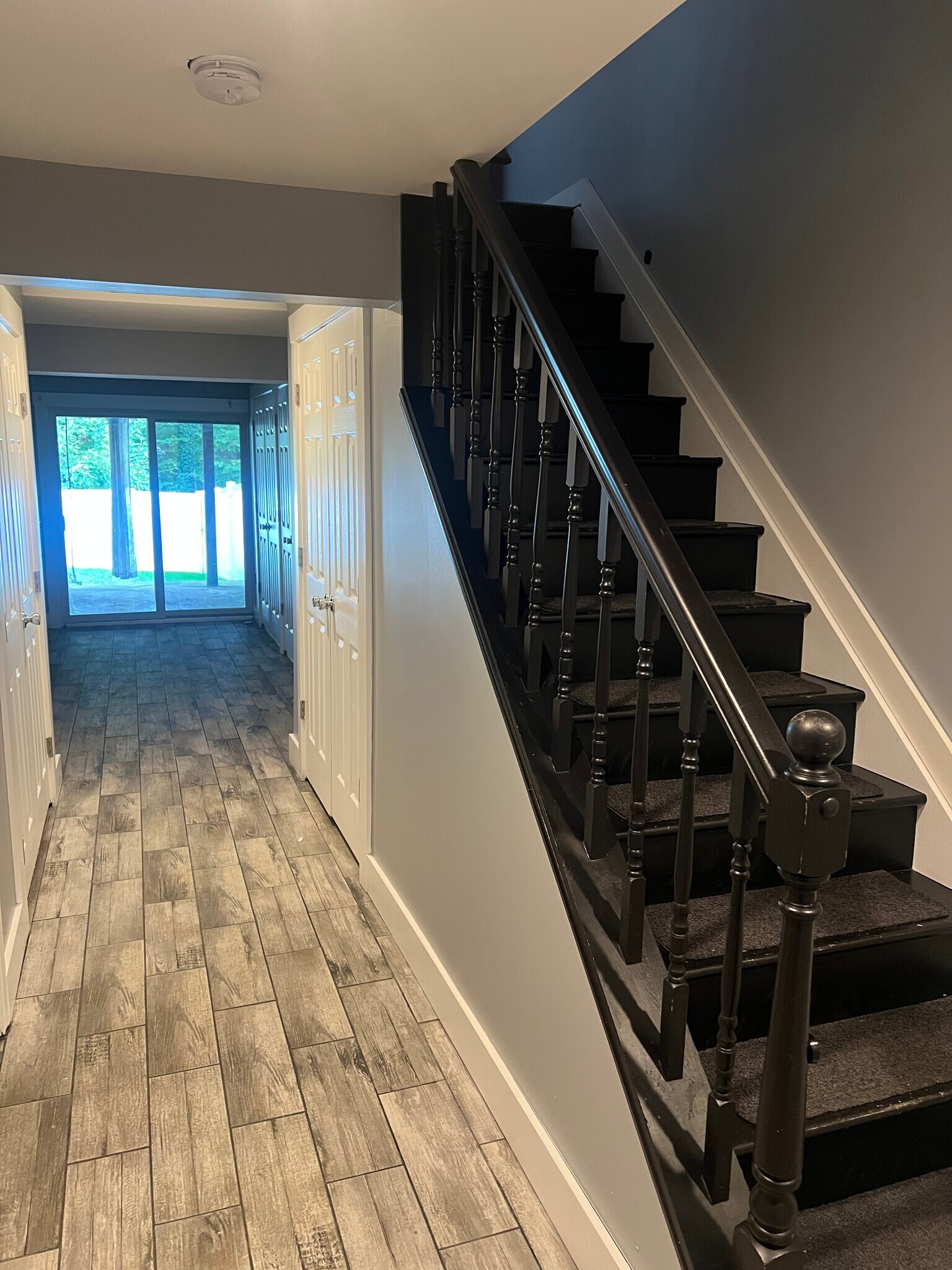 Basement stairs - 355 Capetowne Rd