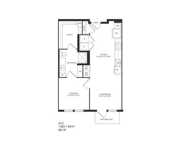 Floorplan - The Boheme