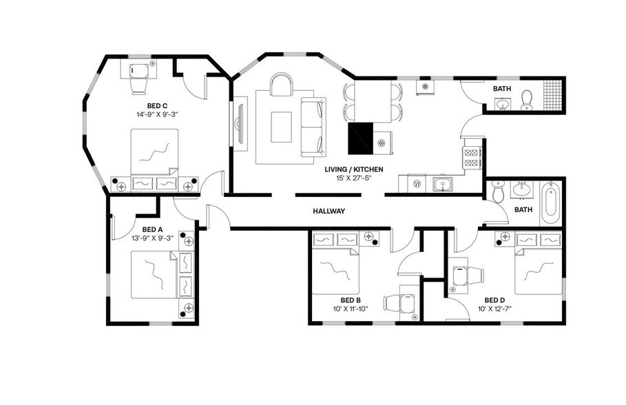 Building Photo - Room in Shared 4 bed/2 bath home