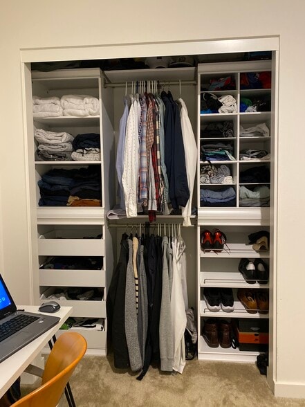 Master - Newly Renovated Closet - can add sliding doors if wanted - 12655 Bluff Creek Dr