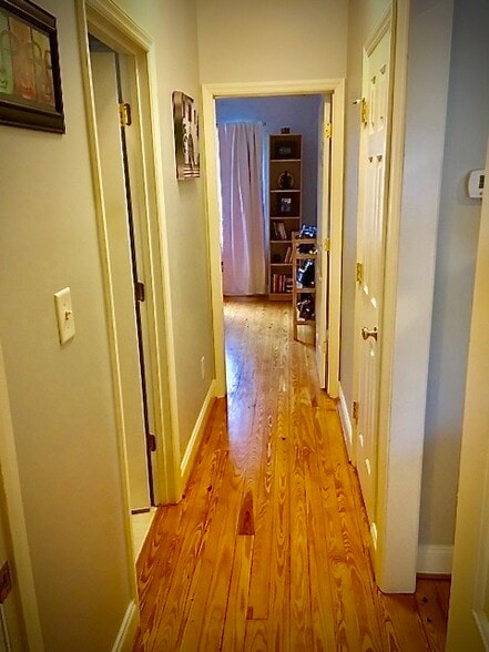 Hallway to bedrooms and bath - 104B Hillcrest Ave