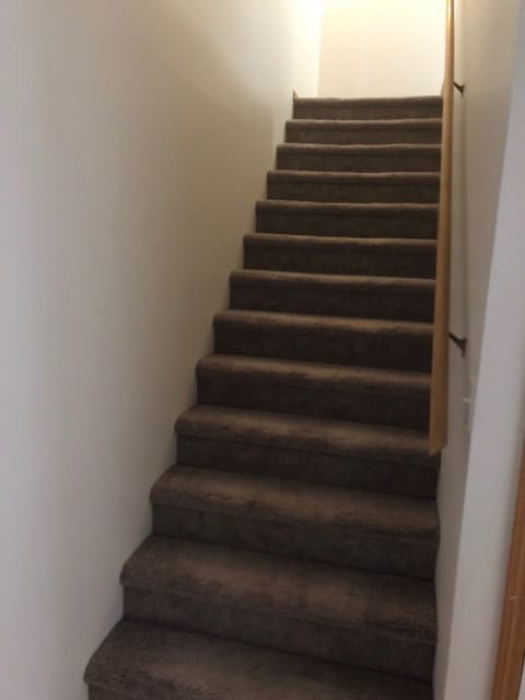 Stairs to second floor - 468 W Shore Dr