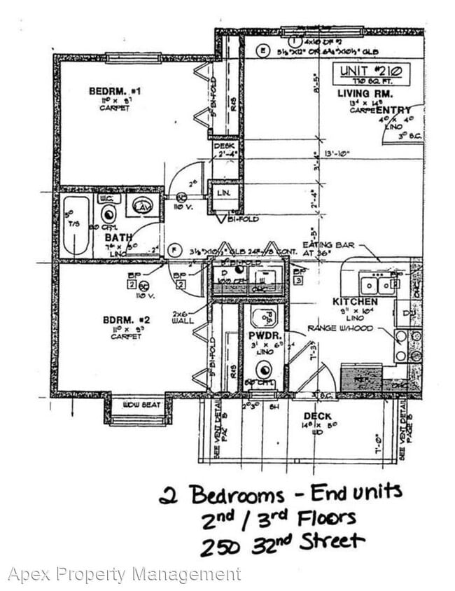 Building Photo - 2 br, 1.5 bath Apartment - 250 32ND STREET