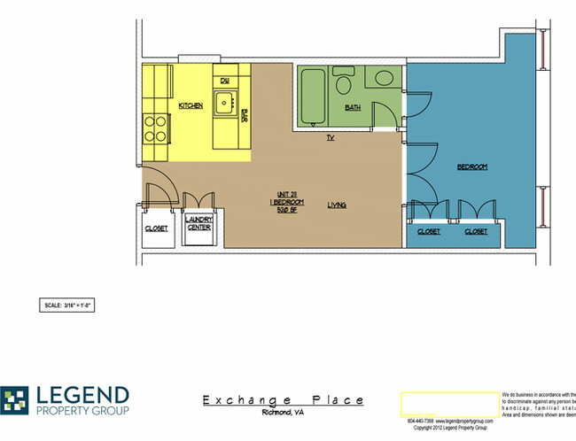 Floorplan - Exchange Place