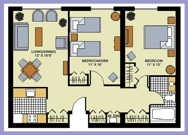 2BR/1BA - Heritage Commons Retirement Community