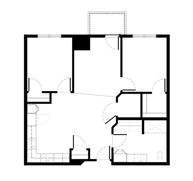Floorplan - Coral North Apartments