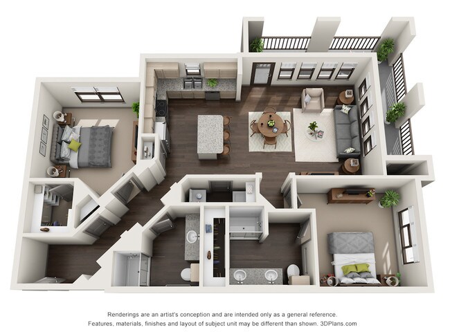 Floorplan - Atlas Point at Prestonwood, 55+ Apartments