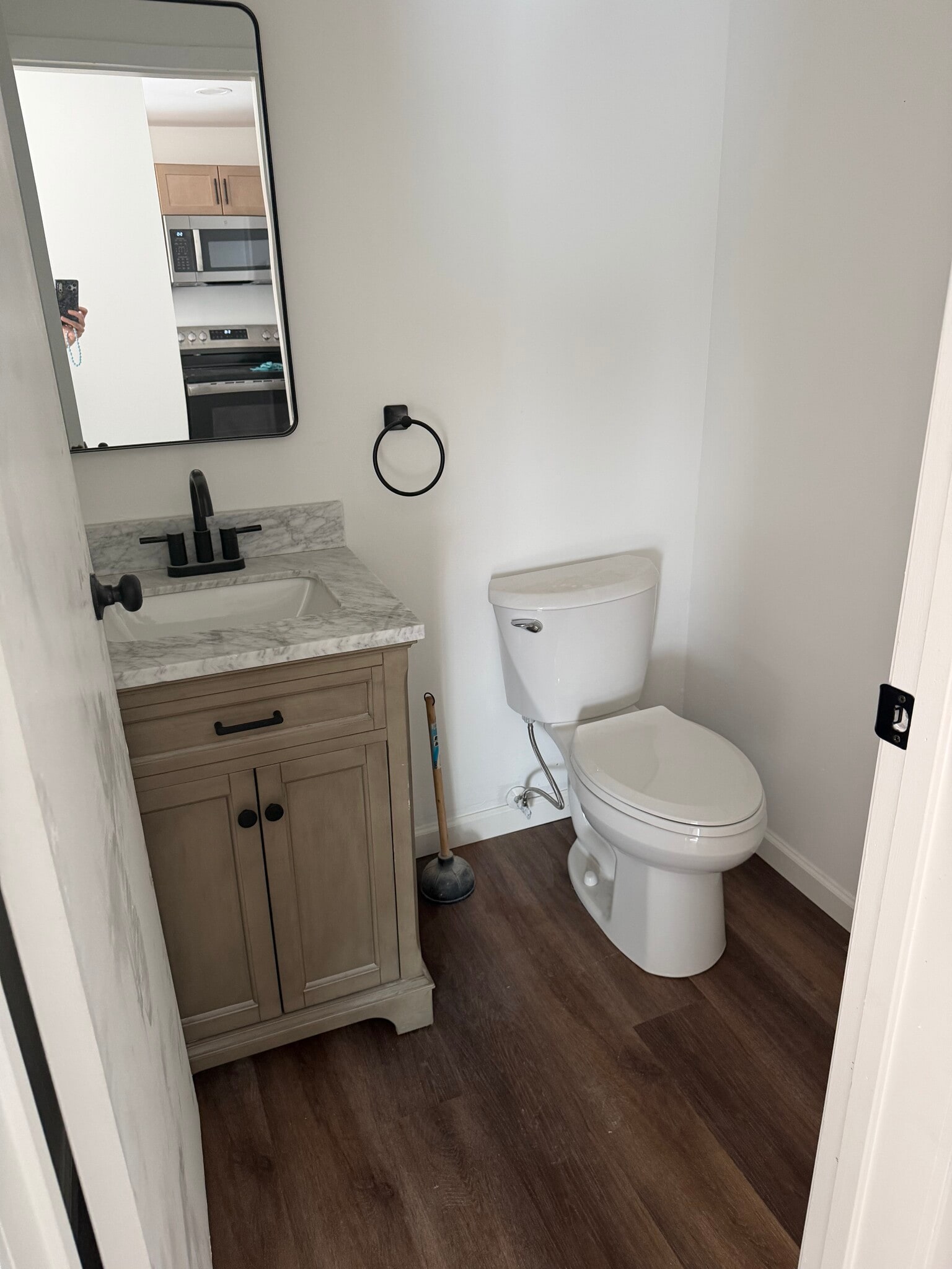 New vanity and toilet - 204 Betty St