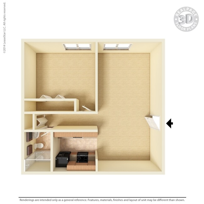 Floorplan - Gaslight Apartments