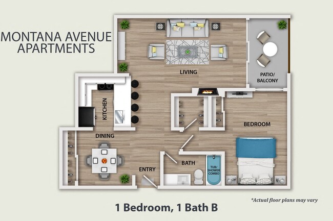 Floorplan - Montana Avenue