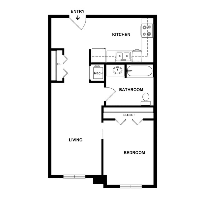 Floorplan - PENN STREET LOFTS