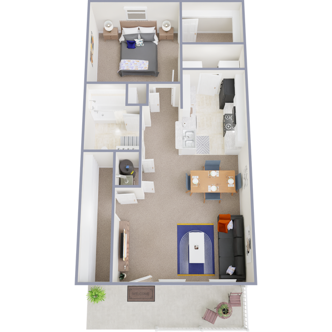 Floorplan - Arborwood Apartments