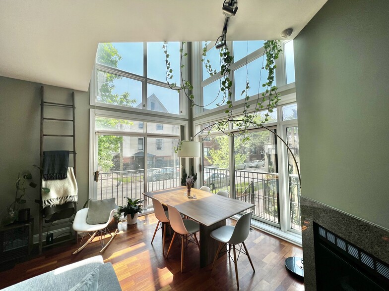 2-story windows - 1700 N Talman Ave