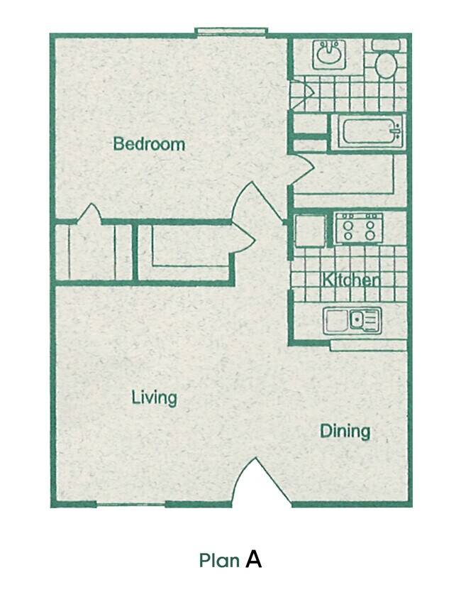 Floorplan - Amherst Apartments