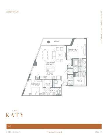 Floorplan - The Katy