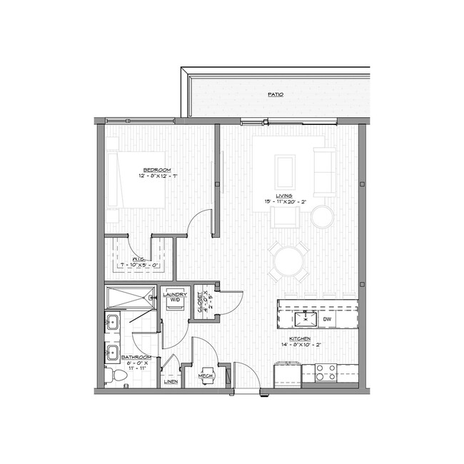 Floorplan - Baricelli Little Italy