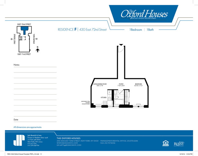 Floorplan - The Oxford Houses