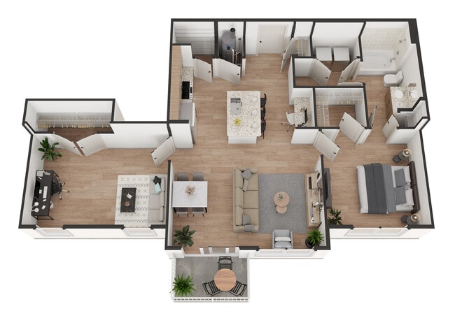 Floorplan - The Park at Wilkerson Road