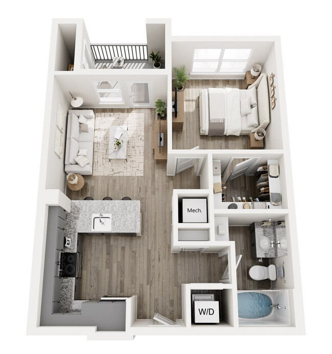 Floorplan - Sunstone Apartments