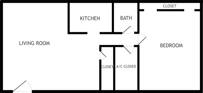 1BR/1BA - Eagle's Nest Apartments
