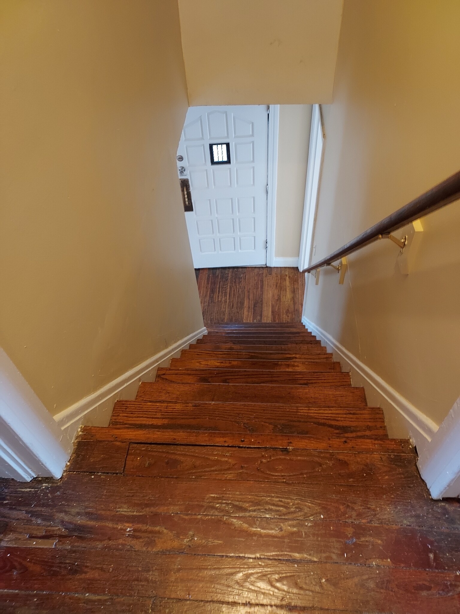 steps down to 1st floor and front door - 4848 Brenda Dr