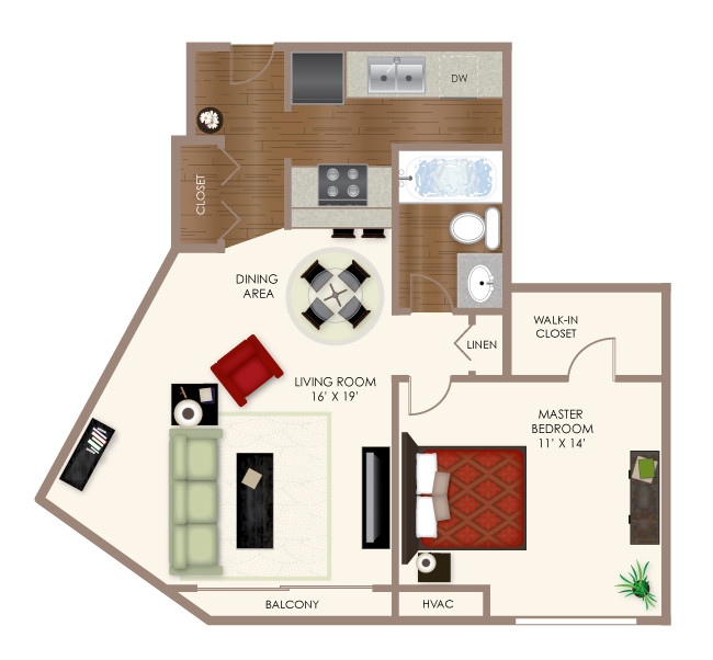 Floorplan - One Lytle Place