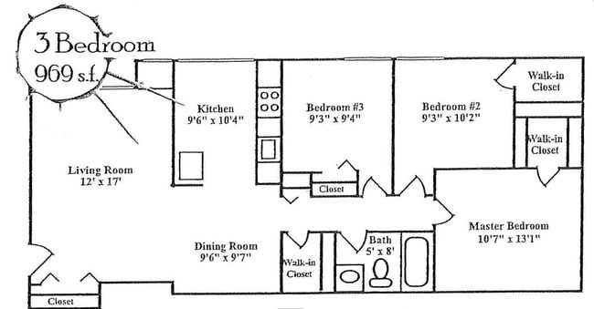 3BR/1BA - Heritage Park II