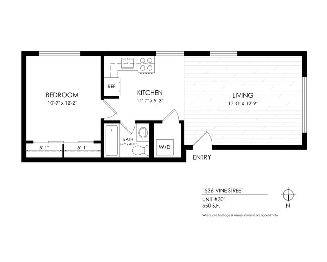 Floorplan - 1536 Vine