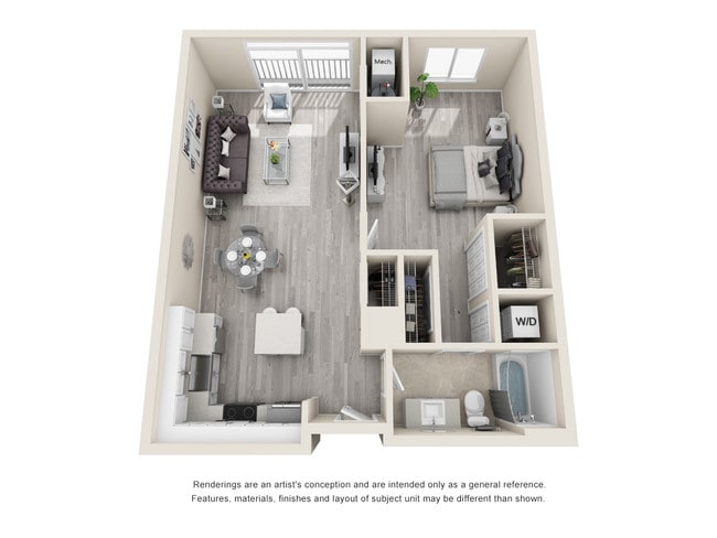 Floorplan - The Cosmopolitan Apartments