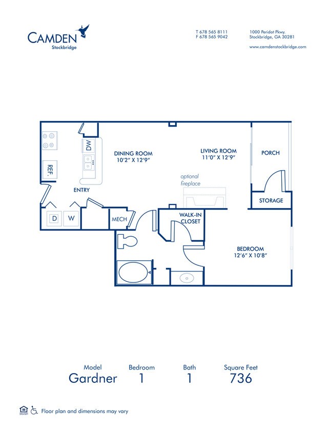 Floorplan - Camden Stockbridge