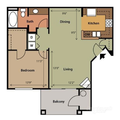 Floorplan - Springs at Alta Mesa