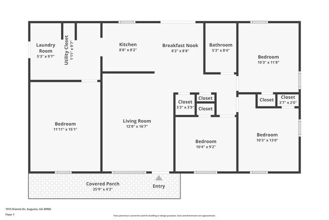 Building Photo - Cute 3 Bedroom in Augusta