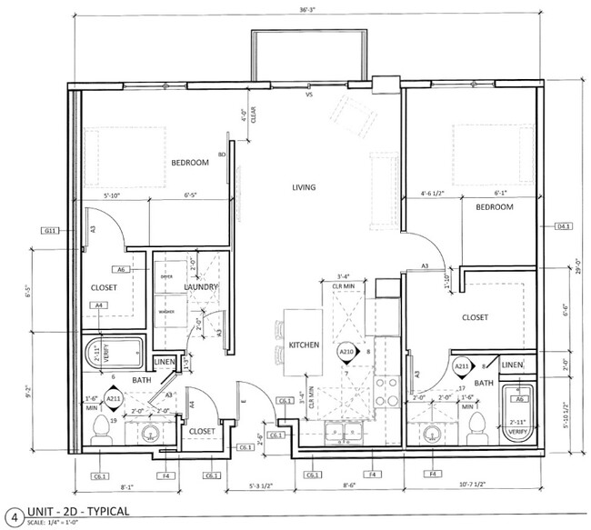 Floorplan - University Flats Apartments