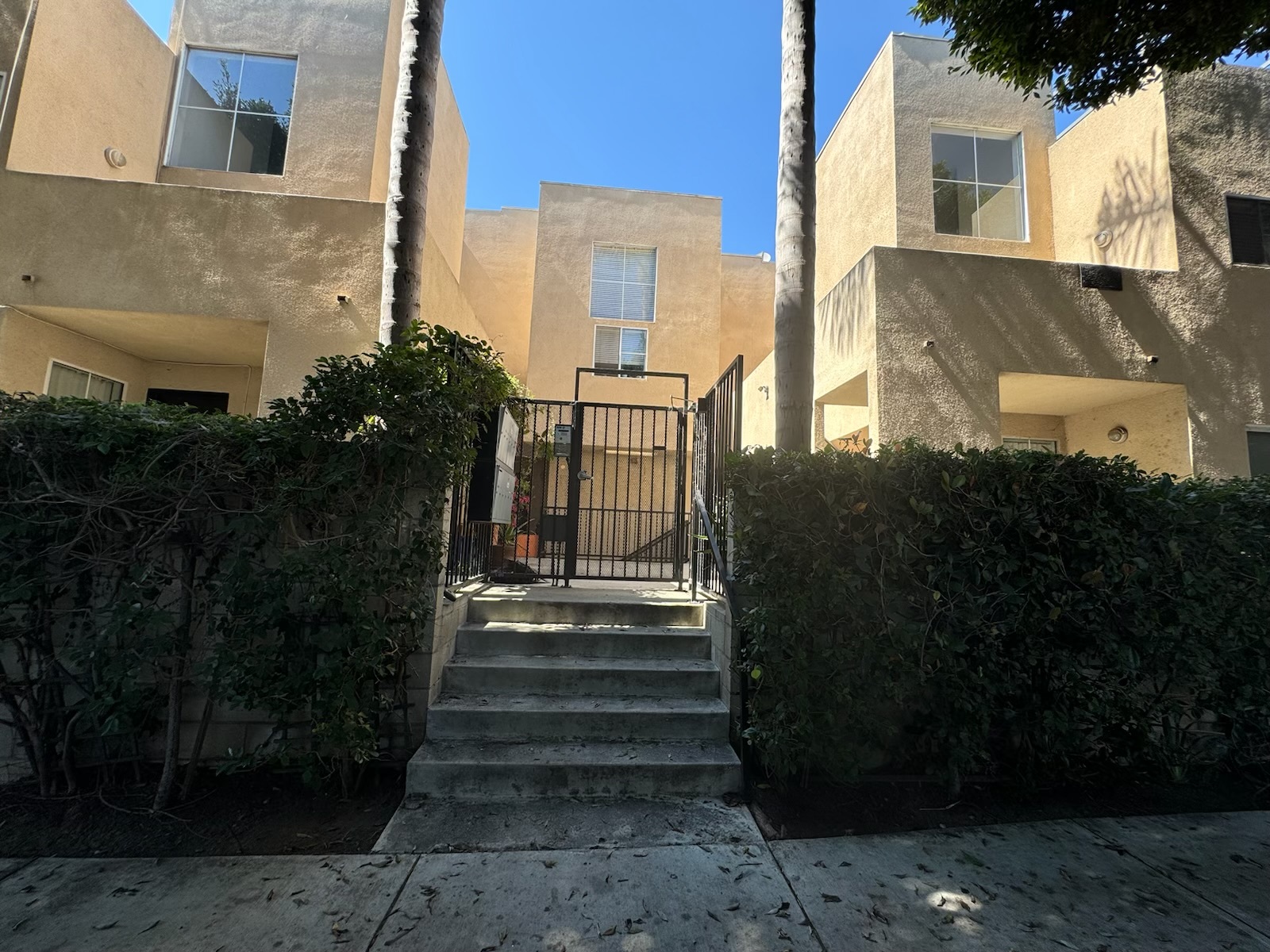 entrance to 10 unit apartment building. no interior hallways - 1757 17th St