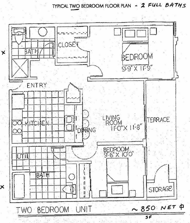 Floorplan - Willow Ridge Apartments