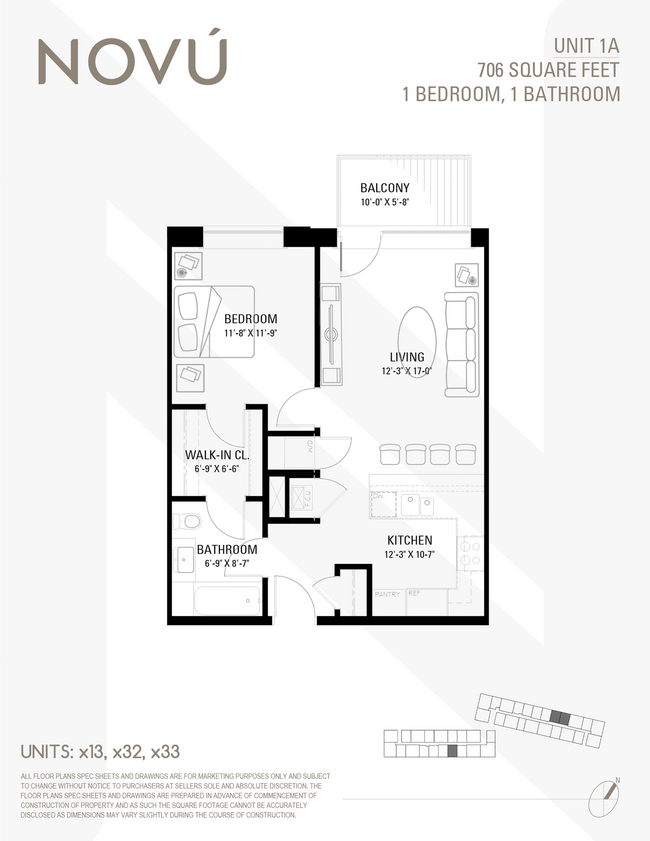 Floorplan - Novu Apartments